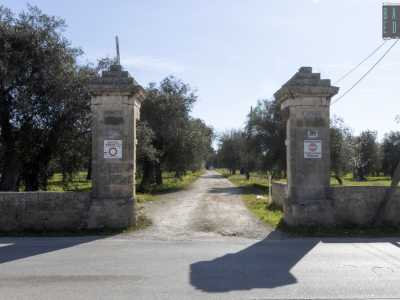 Stesse colonne che si trovano su strada Santa Caterina